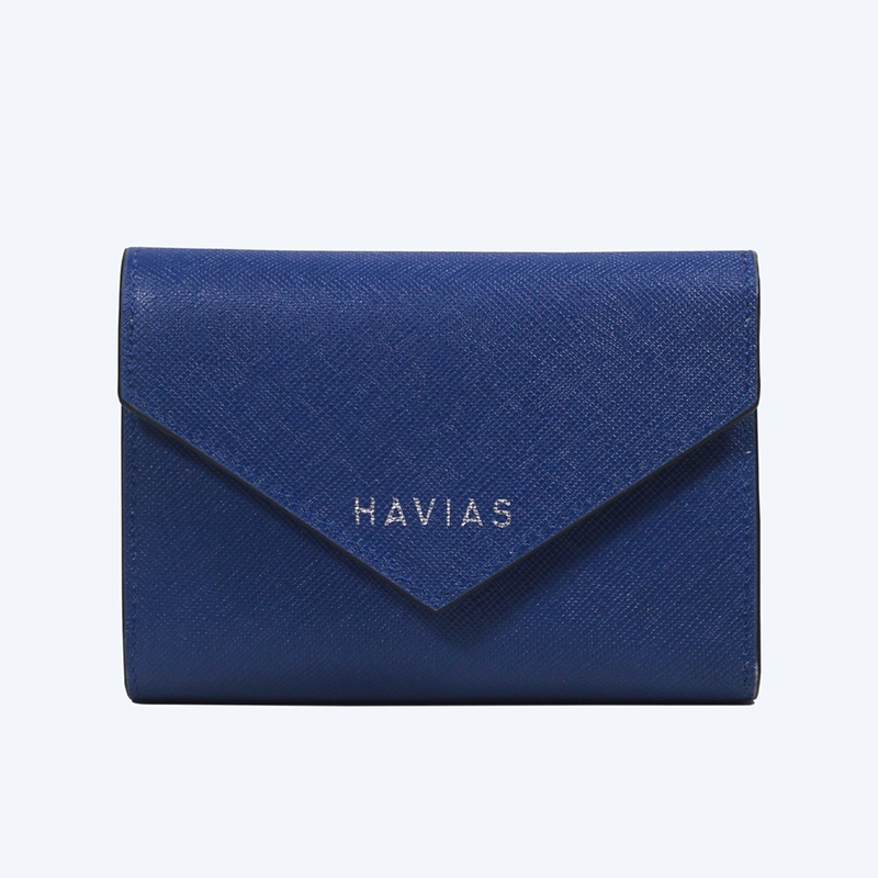 Ví gấp Heart2 Mini Wallet HAVIAS Xanh Navy