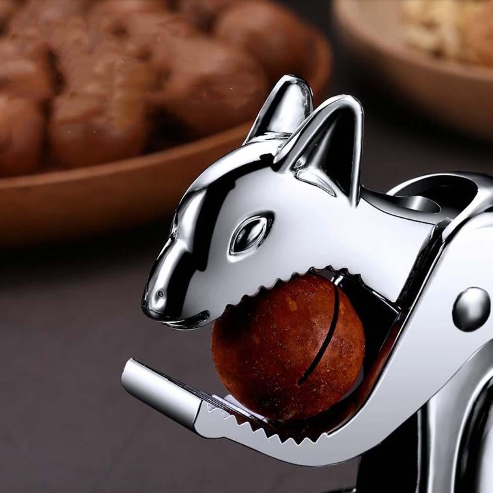 Dụng Cụ Kẹp Hạt Dẻ Bằng Thép Không Gỉ Hình Con Sóc