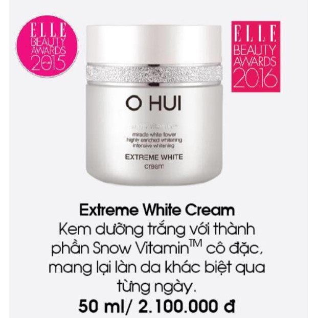 GÓI KEM OHUI DƯỠNG TRẮNG DA, ĐỀU MÀU DA, GIẢM THÂM NÁM 1ML | BigBuy360 - bigbuy360.vn