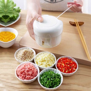 Máy xay tỏi cầm tay đa năng bằng dây kéo