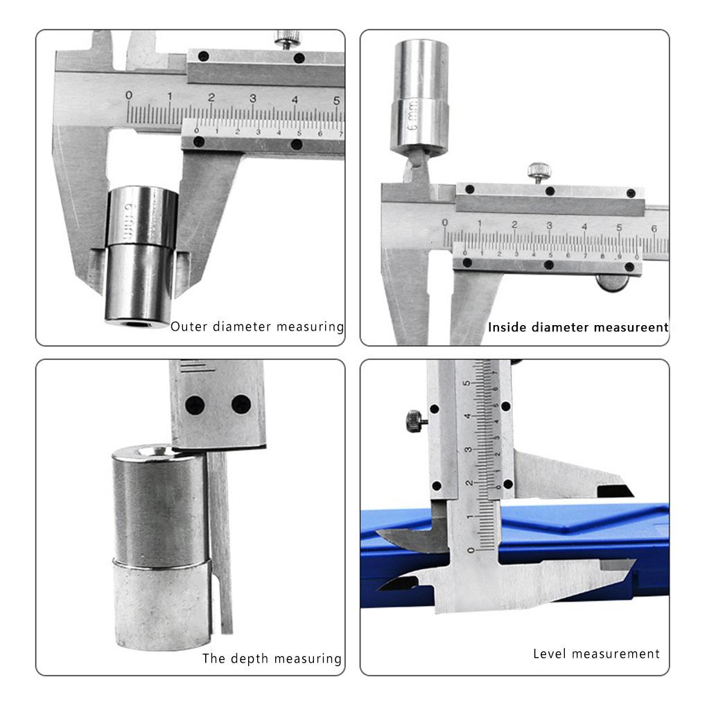 Thước Cặp Cơ 0-150mm Chuyên Dụng Cho Thợ Mộc