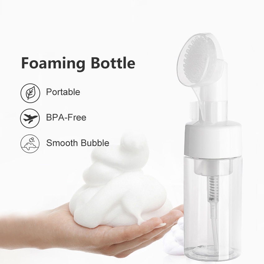 Bình Silicone Đựng Sữa Rửa Mặt Dạng Nhấn Tiện Dụng 100/150/200ML