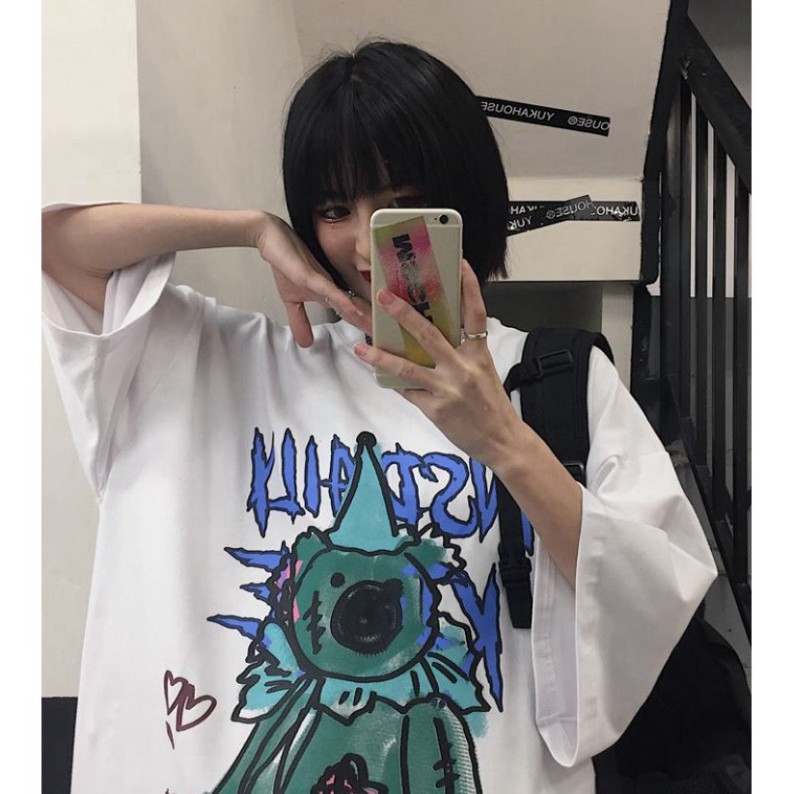 Áo thun tay lỡ Unisex, áo phông form rộng M421 KIWI SHOP UNISEX SHOP