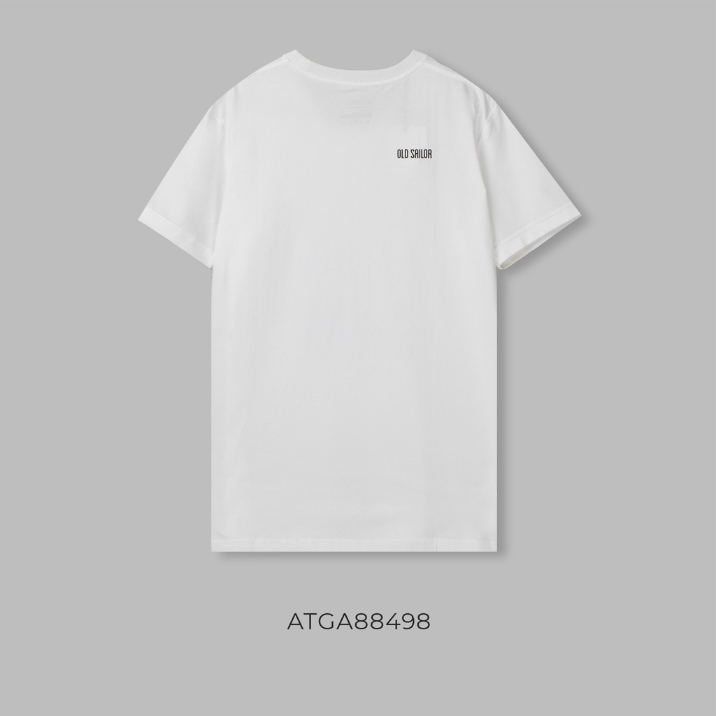 Áo Thun Nam Cổ Tròn OLD SAILOR Chất Vải Cotton Co Giãn Áo Phông Họa Tiết Basic Tay Ngắn Big Size