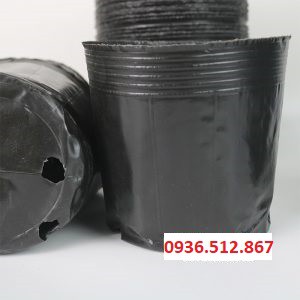 [Giá Rẻ Bất Ngờ] Chậu nhựa đen 36x30 C11 trồng - ươm cây Loại Dày- Dẻo-Bền
