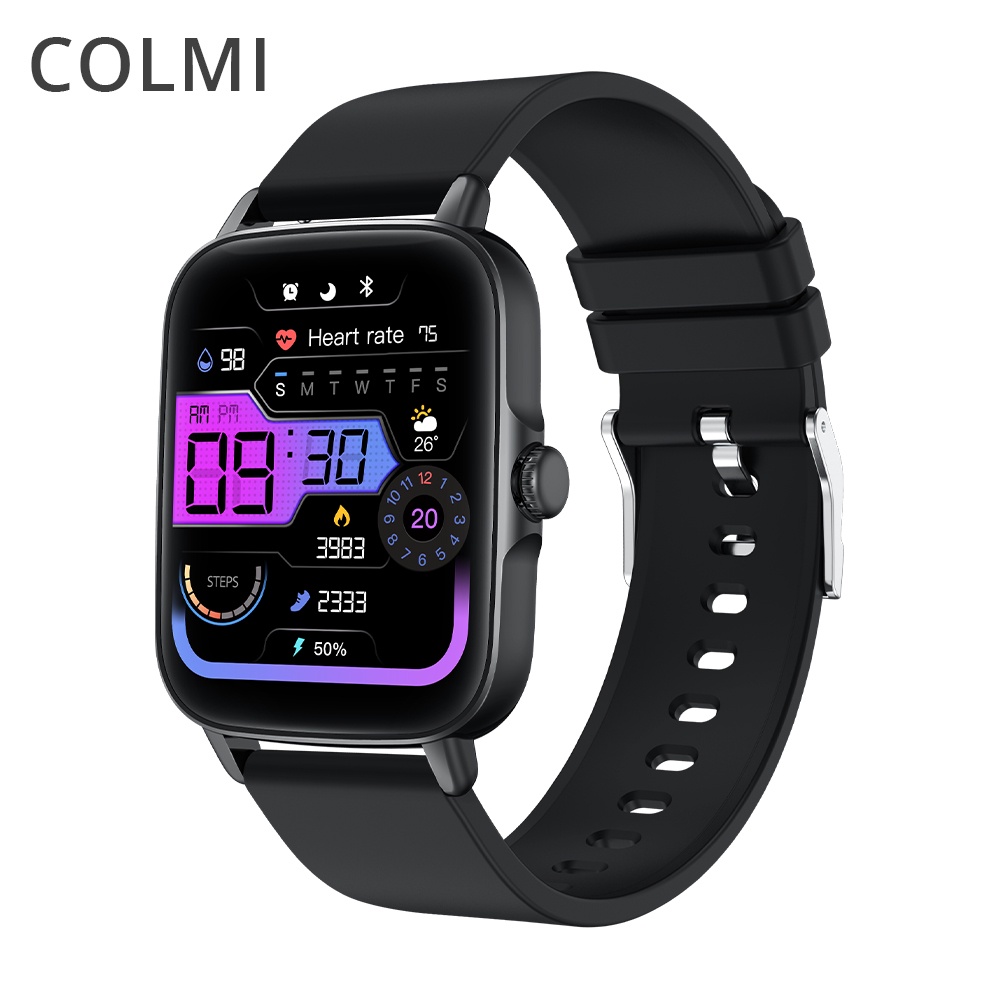 Đồng hồ thông minh COLMI P28 chống thấm nước IP67 đo nhịp tim huyết áp
