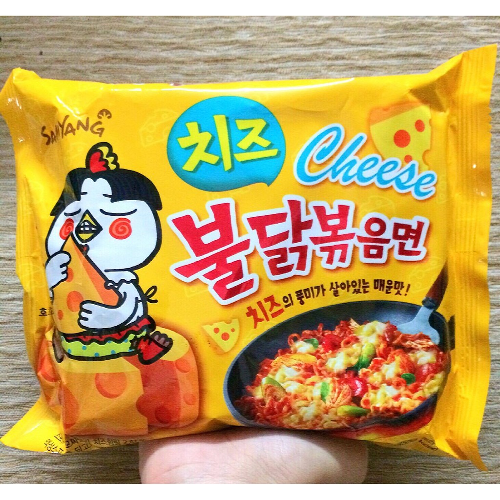 [GIÁ SHOCK] Combo 5 gói mì cay phô mai Samyang Hàn Quốc (5 gói)
