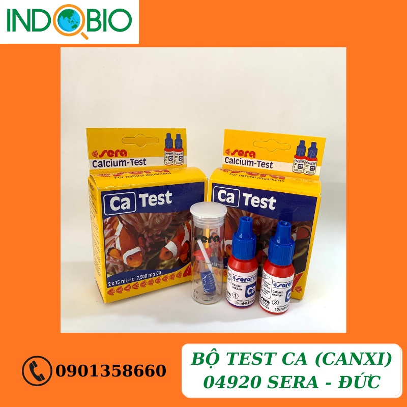[HÀNG CÓ SẴN] BỘ TEST CA SERA TEST CANXI SERA - ĐỨC [CHÍNH HÃNG]