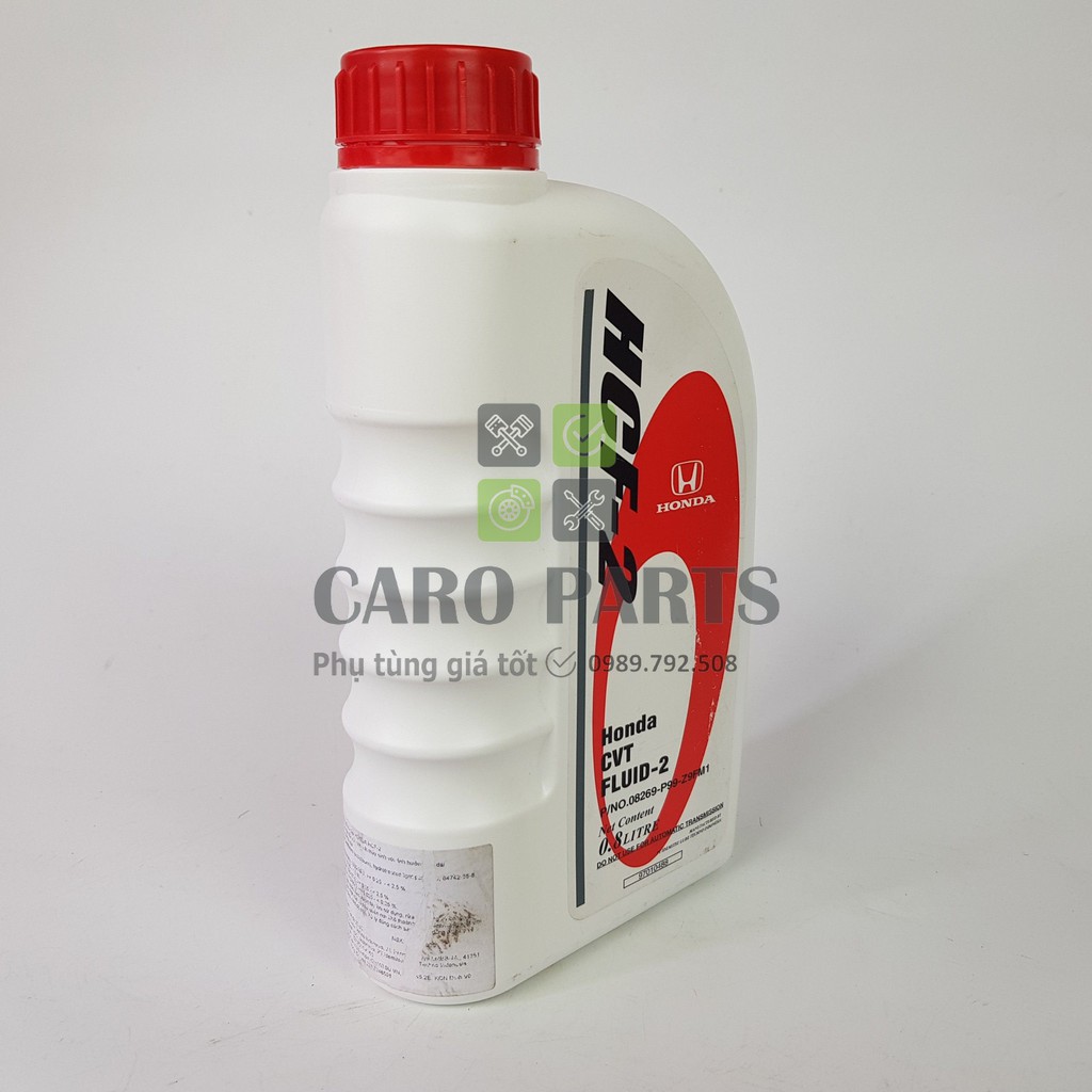 Dầu nhớt hộp số tự động vô cấp xe City, Civic, Jazz Honda HCF-2 CVT Fluid-2