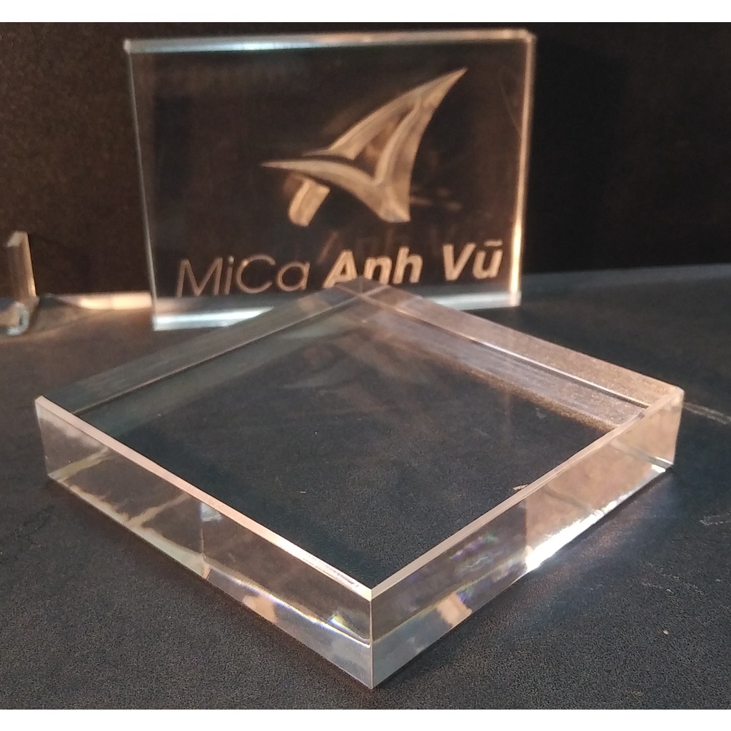 ❤Tấm mica dày, Khối mica trong, khối đế mica trưng bày sản phẩm