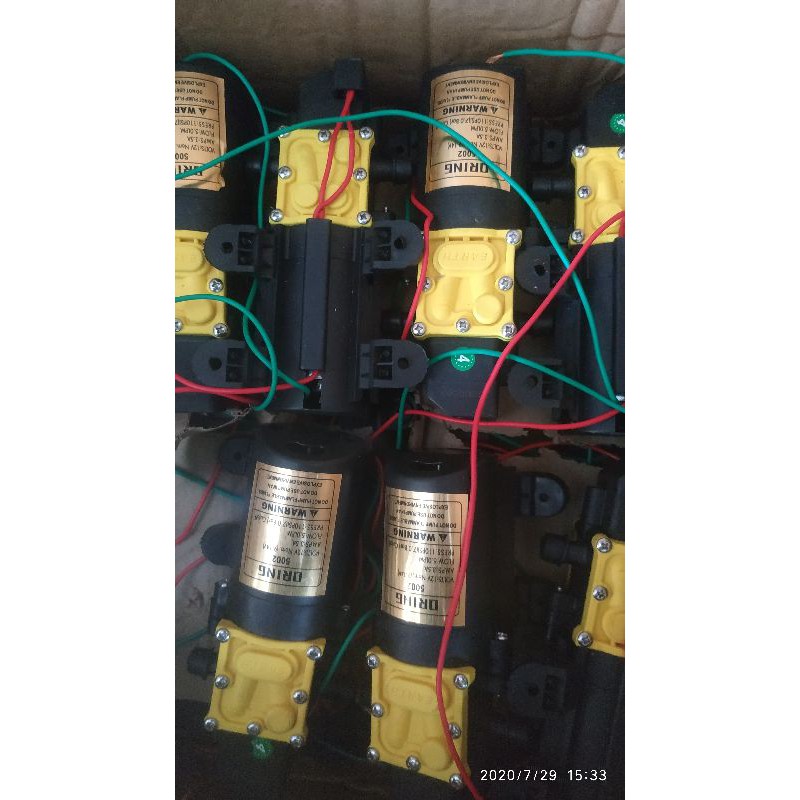 Máy bơm nước mini 12v DRING EARTH .