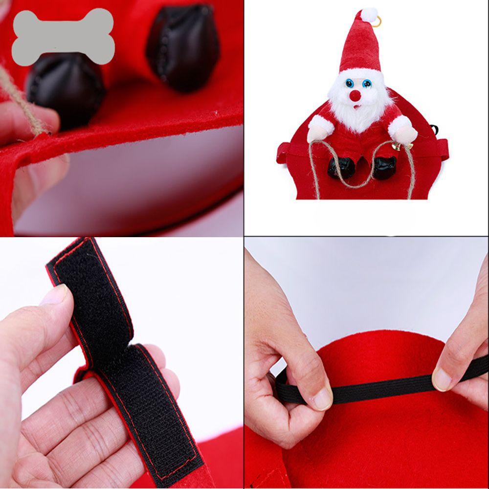 Bộ Đồ Hóa Trang Ông Già Noel Giữ Ấm Cho Thú Cưng