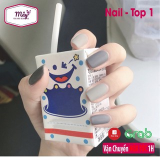 Bộ 24 móng giả móng, set móng nhám phối màu cực đẹp A2