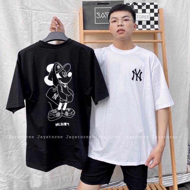 Áo thun tay lỡ NY ĐEN/TRẮNG ❤️/Nam nữ unisex/FREESHIP 50K ❤️ | BigBuy360 - bigbuy360.vn