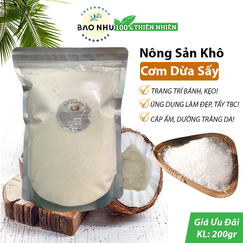 Cơm Dừa Sấy Handmade