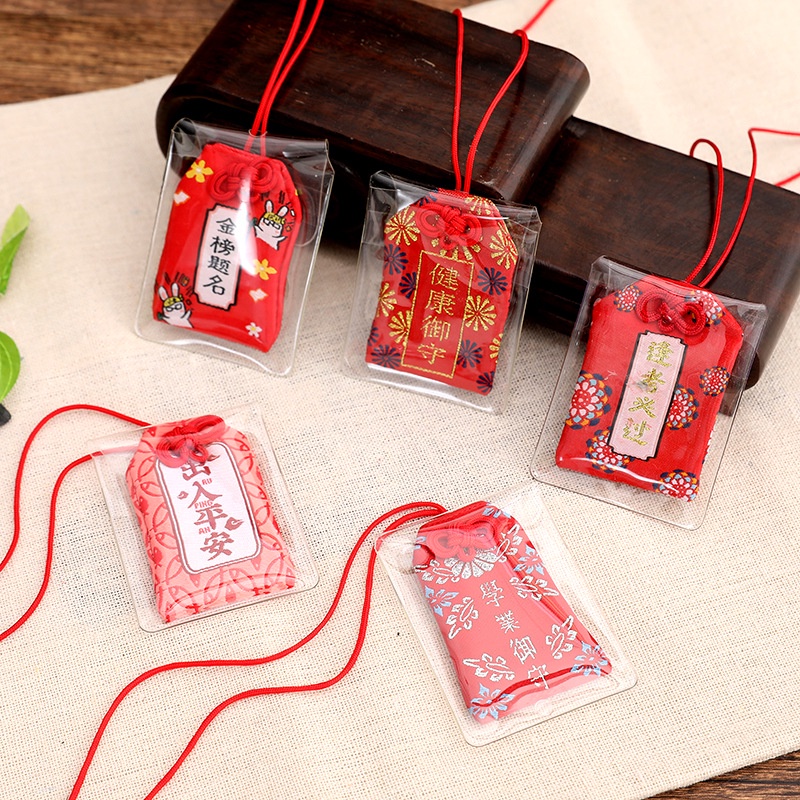 Túi phước may mắn tặng túi bảo vệ ghi điều ước lời chúc