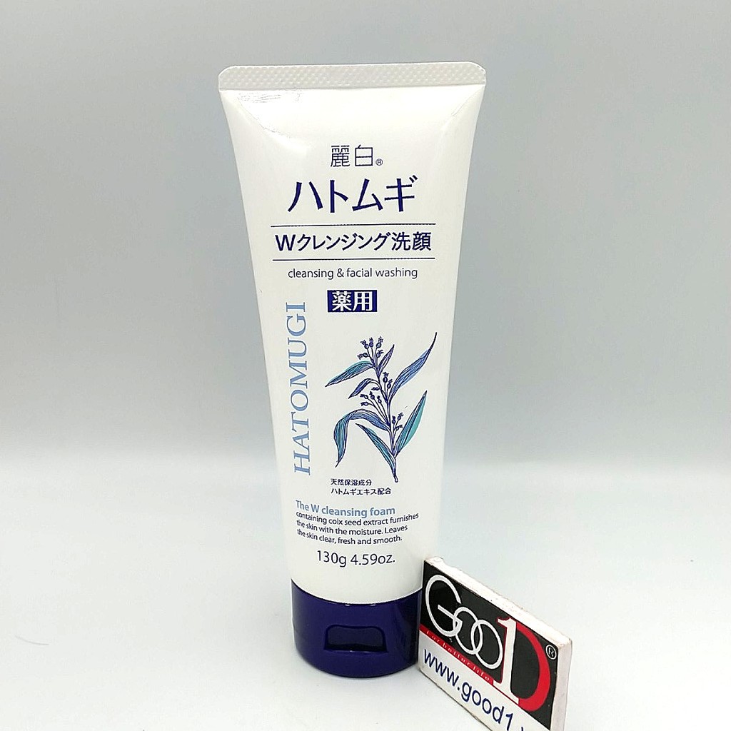 Sữa Rửa Mặt Hatomugi Sạch Sâu Nhật Bản 130g