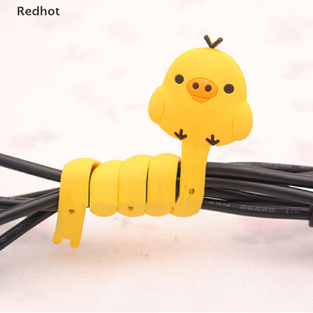 1 Dụng Cụ Quấn Dây Cáp / Tai Nghe Hình Thú Dễ Thương