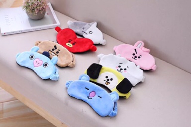 Băng đô + bịt mắt BT21