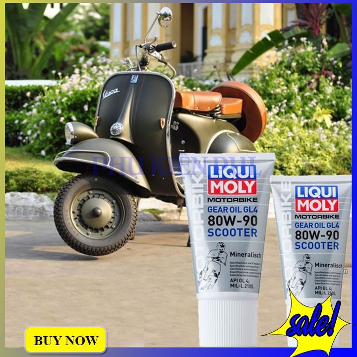 Nhớt Hộp Số Liqui Moly Moto Biker Gear Oil 80W-90 - Nhớt Láp Của Đức Cho Xe Tay Ga