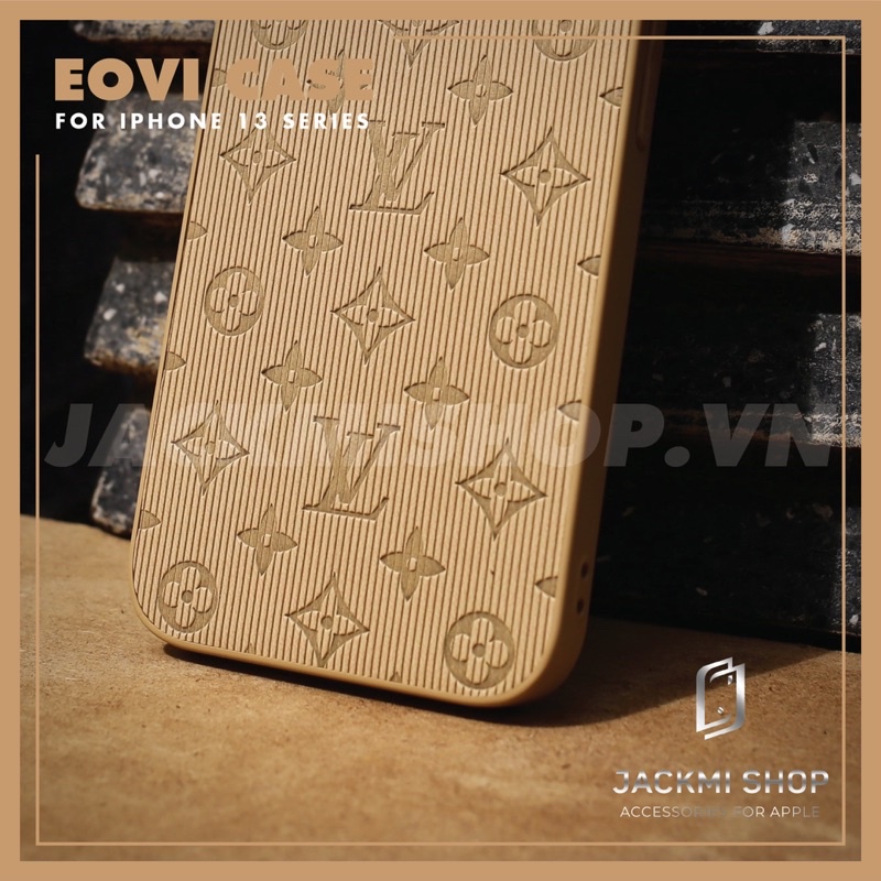 Ốp lưng L.V bảo vệ viền camera cho điện thoại ip X/XsMax/11/11Pro/11ProMax/12/12Pro/12ProMax/13/13Pro/13ProMax