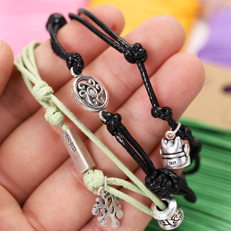 Cuộn Chỉ Cotton 10m / Cuộn 1mm Nhiều Màu Sắc Dùng Làm Trang Sức Thủ Công