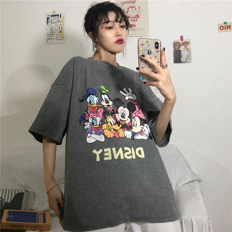 NRVP Áo Thun Nữ Cổ Tròn Tay Ngắn Thời Trang 2021