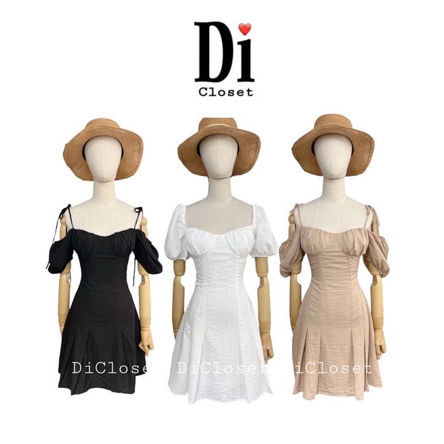ĐẦM XOÈ TRỄ VAI - HÌNH THẬT SHOP CHỤP