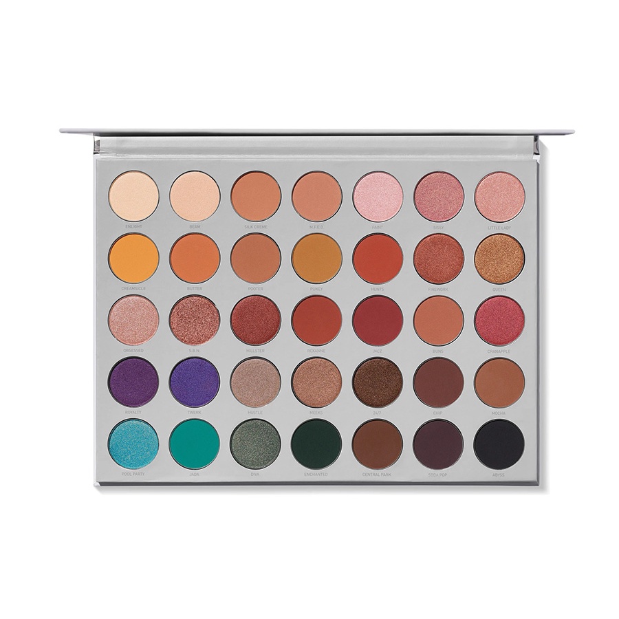 Bảng phấn mắt Morphe Jaclyn Hill Palette 35 ô chuẩn màu makeup chính hãng HALOMI Fullbox