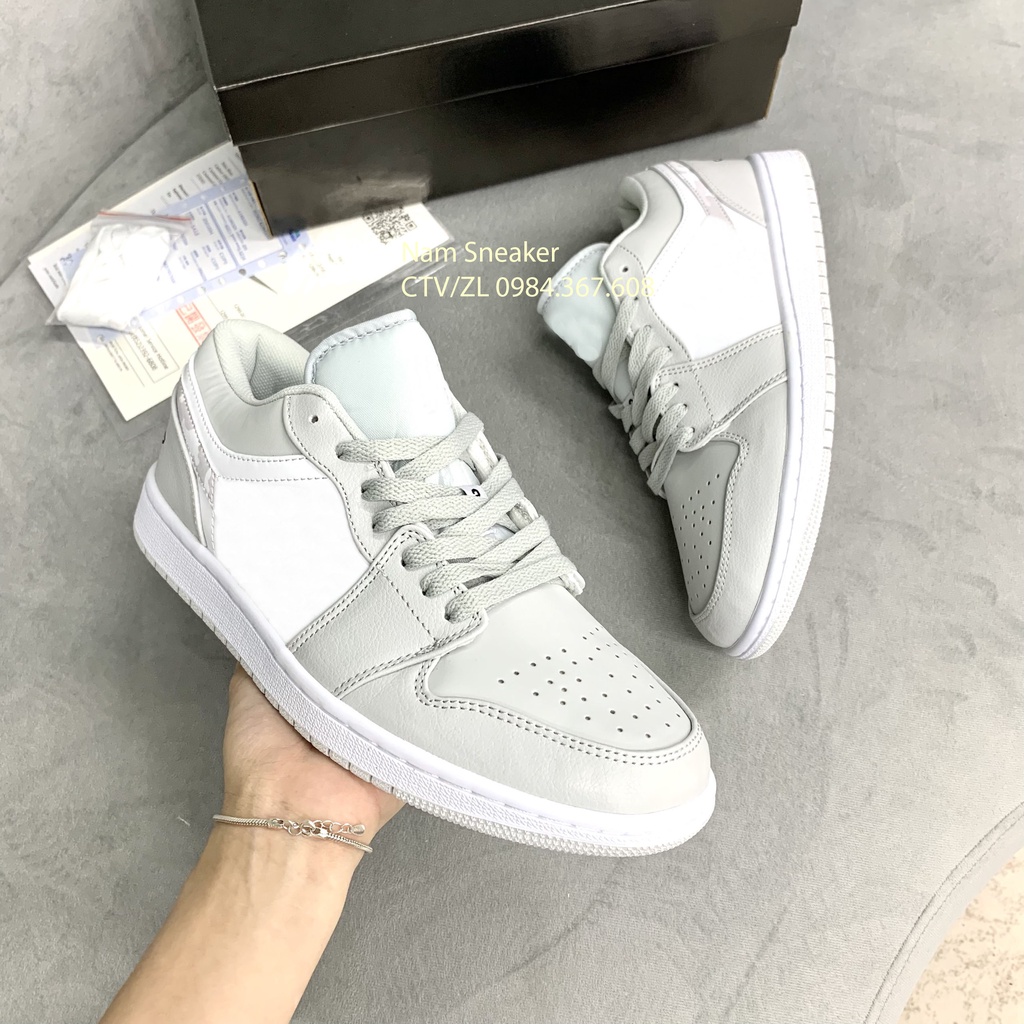 Giày Thể Thao White Camo ThấpChuẩn 1:1 Sneaker Nam Nữ