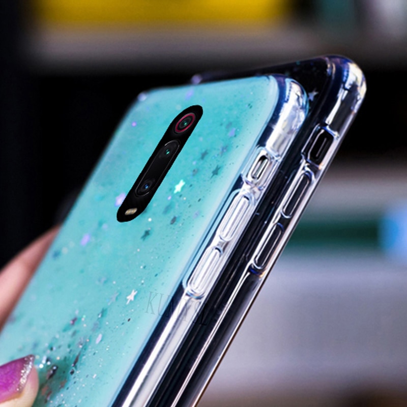 Ốp điện thoại lấp lánh cho Xiaomi Mi Redmi K20 K20Pro K30Pro K30Pro K40 K40Pro Note 8 8Pro 9S 9Pro 10S 10Pro 10Pro