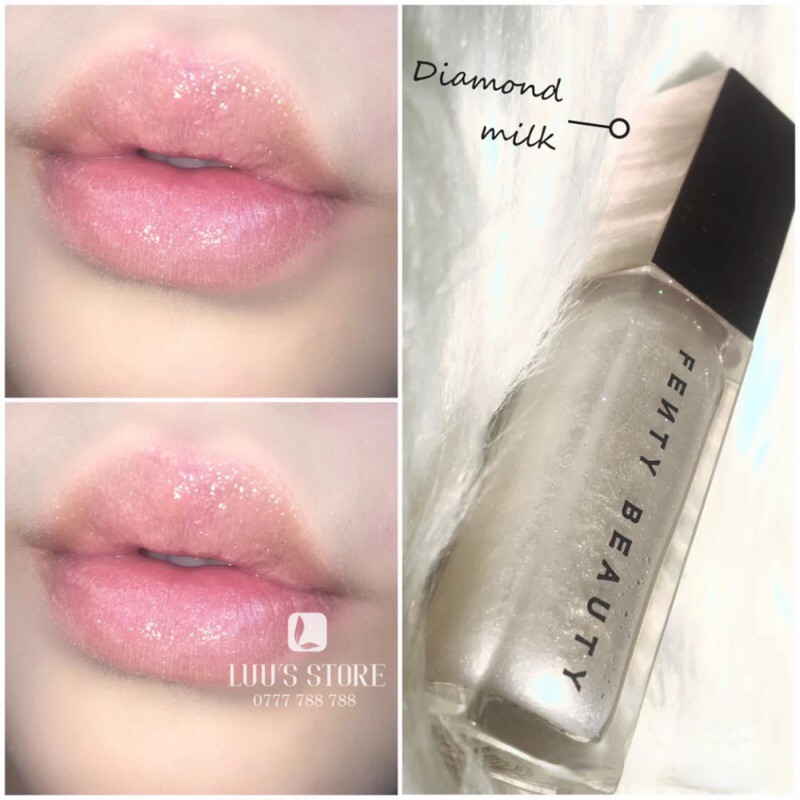 Son Bóng Fenty Beauty Diamond Milk Son bóng