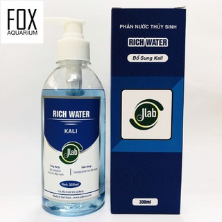 Jlab Rich Water - Phân nước bổ sung kali cho hồ cá thủy sinh