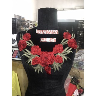 Cổ thêu mã C92