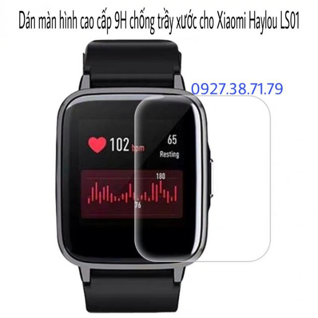(CÓ SẴN) Miếng dán màn hình 9H PPF chống xước cao cấp cho Xiaomi Haylou LS01