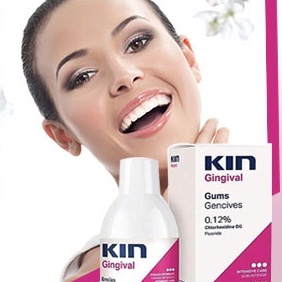 Nước súc miệng KIN GINGIVAL Chính hãng 250ml - Sát khuẩn, bảo vệ răng miệng