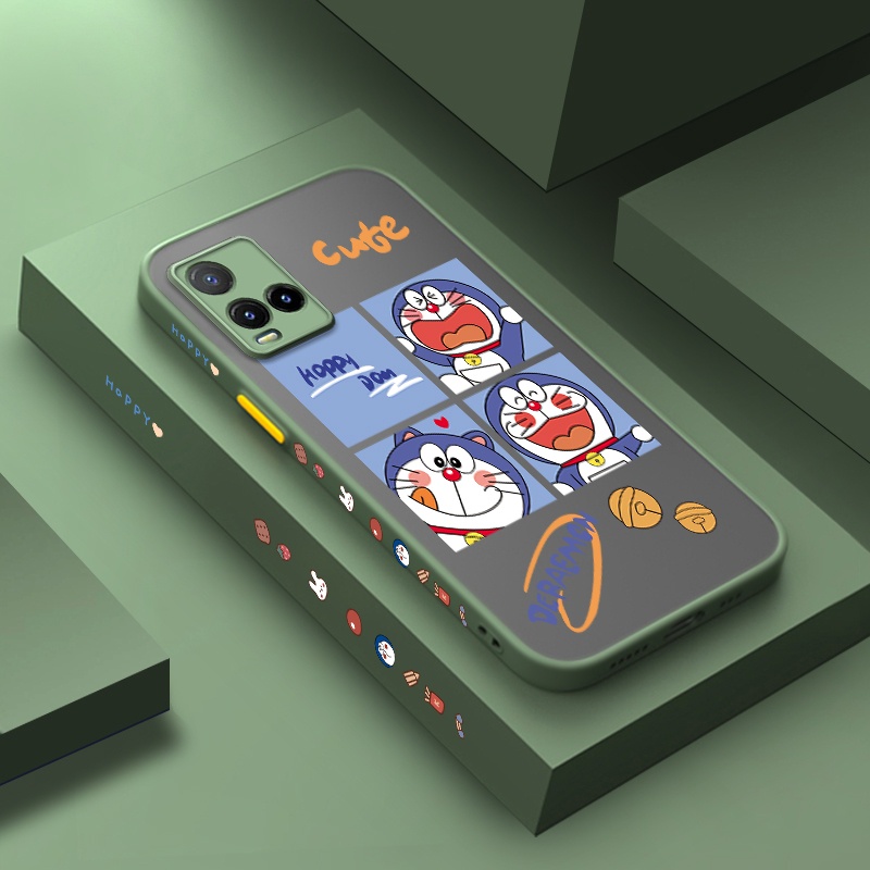 Ốp Lưng Doraemon Đáng Yêu Nhiều Mẫu Mã Cho Điện Thoại VIVO Y21 2021 Y33s Y21s