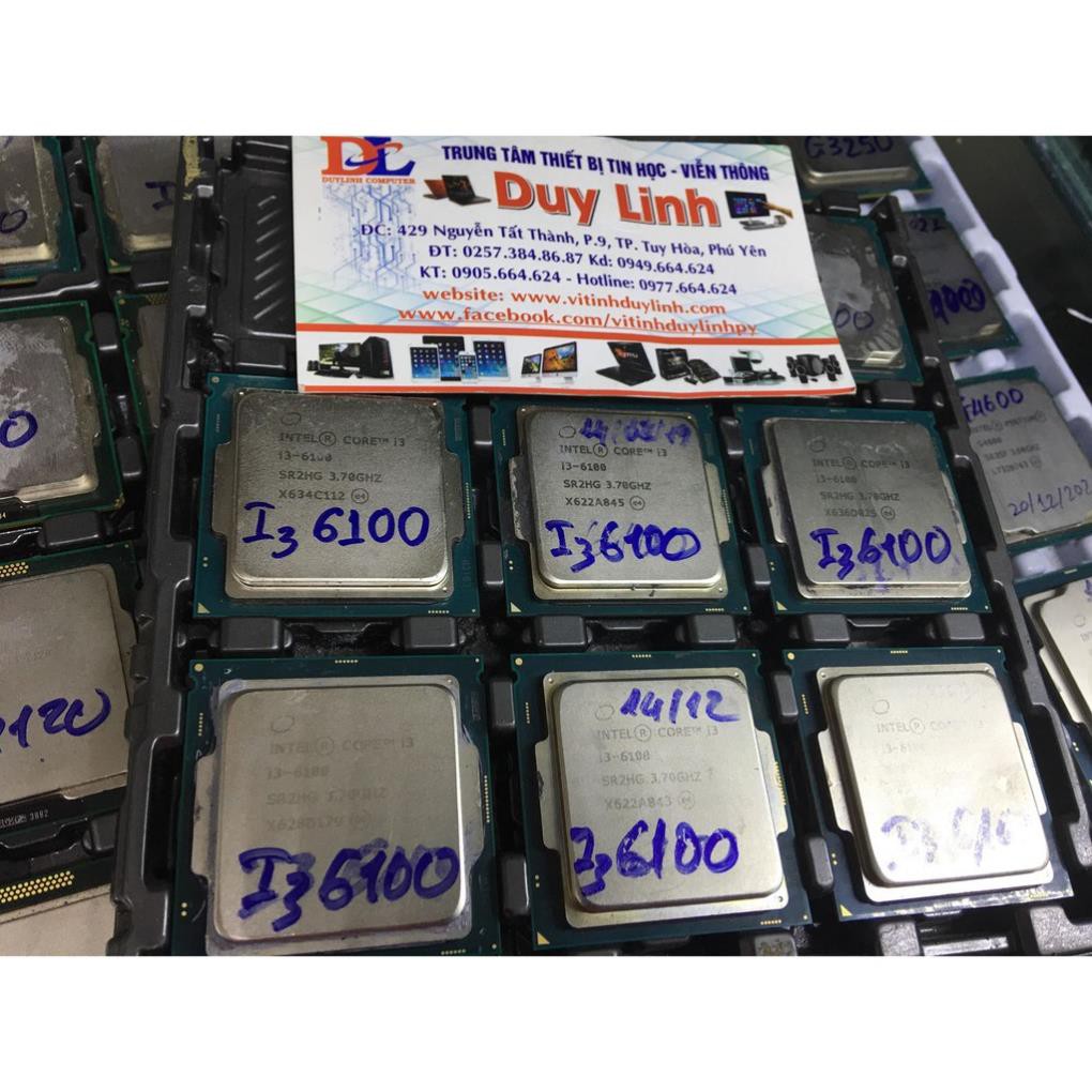 CPU intel core i3 6098P / i3 6100 / i3 7100/ i3 7350K socket 1151 tặng kèm keo tản nhiệt 95 | BigBuy360 - bigbuy360.vn