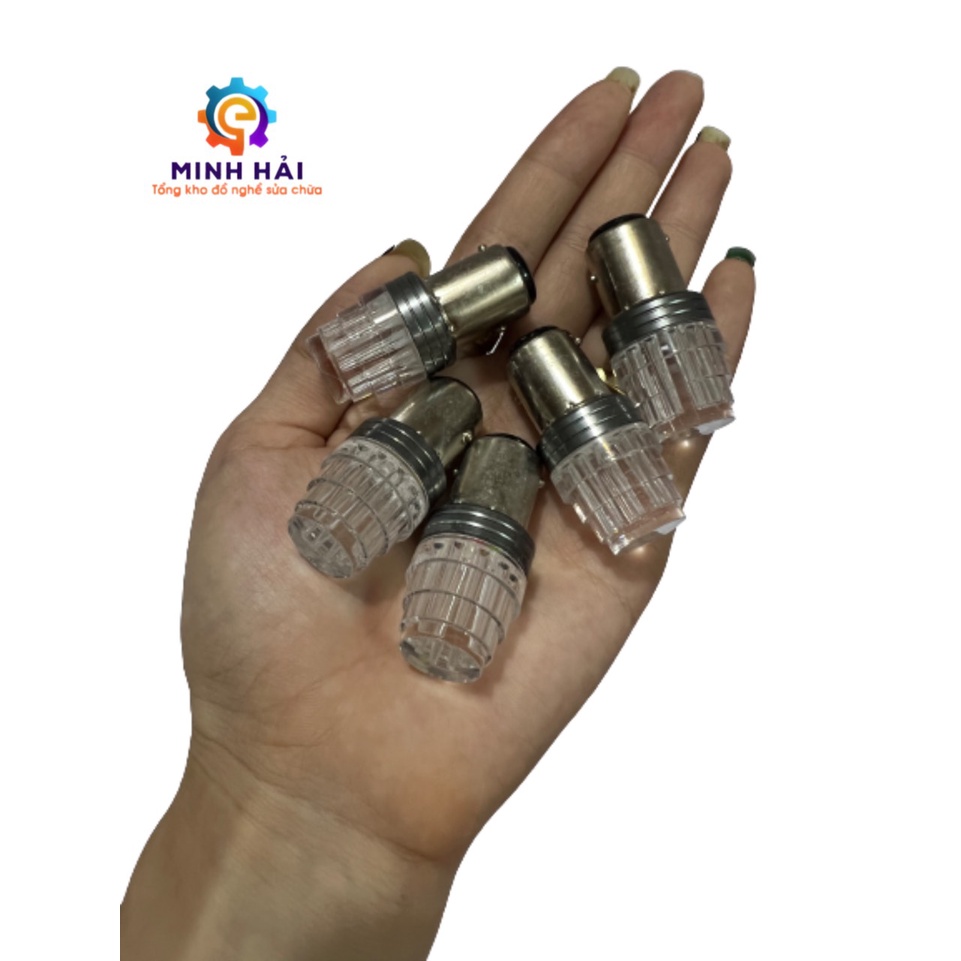Đèn LED Chân 1156 Chip 5630 Dạng Cầu Lồi Siêu Sáng Với 9 SMD Cho Đèn Hậu, Đèn Lùi, Xi Nhan, Báo Rẽ Ô Tô, Xe Máy