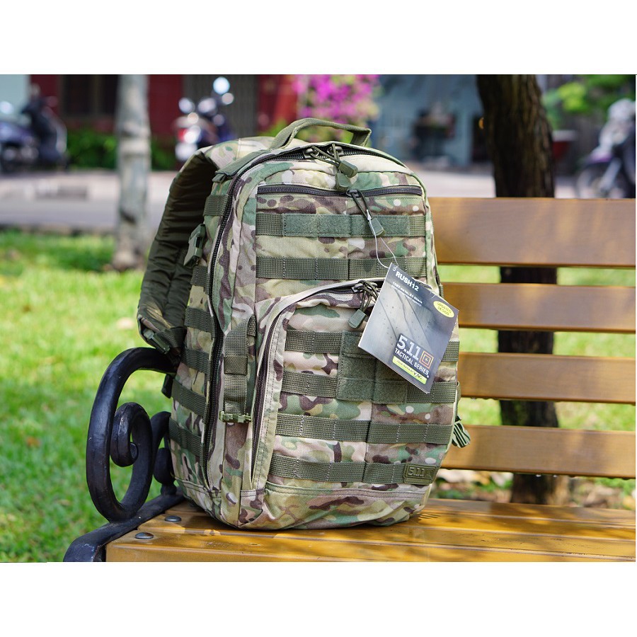 MO Balo phượt Rush 12 ( Multicam và xanh rêu) 25