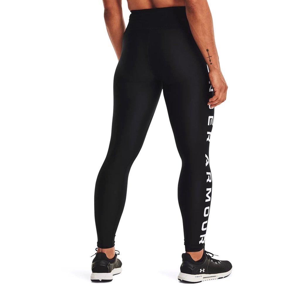 Quần legging thể thao nữ Under Armour HeatGear® No-Slip Waistband Branded Full-Length - 1361046-001