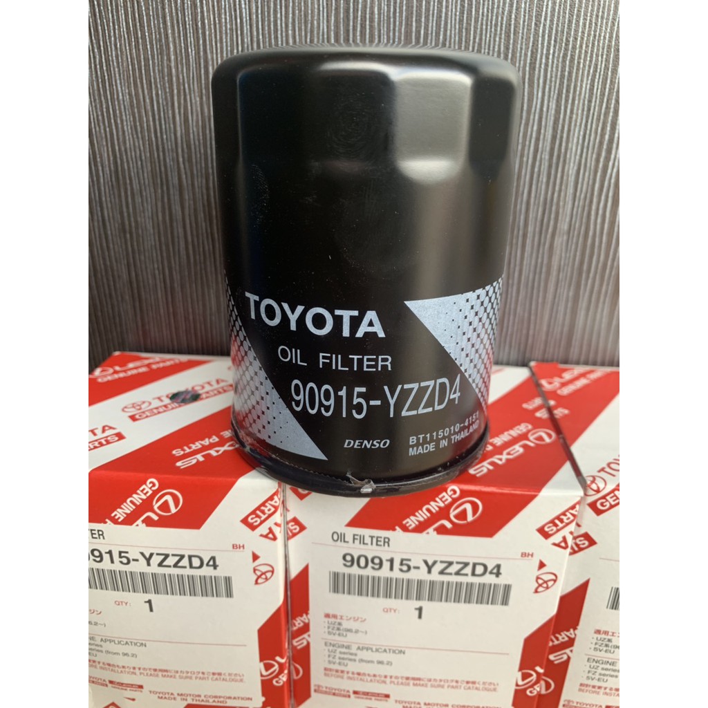 Lọc dầu CHÍNH HÃNG Toyota Innova, Hilux, Fortuner 90915-YZZD4. Cam kết chính hãng 100%