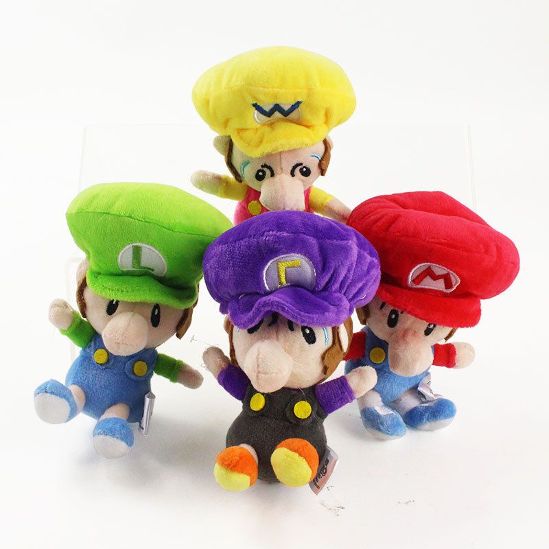 Thú Nhồi Bông Hình Super Mario Và Luigi Bowser Koopa Troopa Goomba Làm Quà Tặng Sinh Nhật