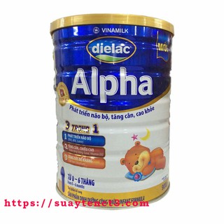 SỮA BỘT DIELAC ALPHA 1 (0 - 6 tháng) 900g