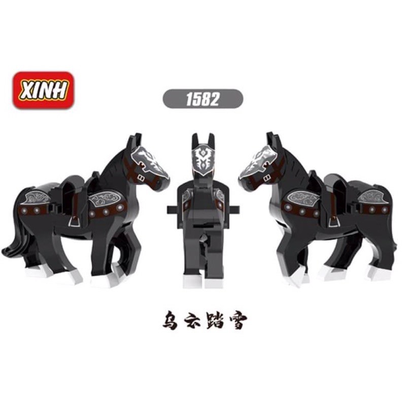 Mô hình ngựa cho lego mini figure