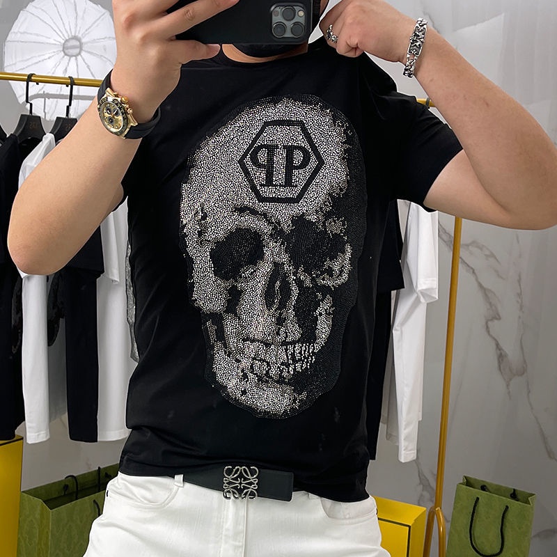 Áo nam Tay Ngắn In Chữ Spirit Boy Mới Pp