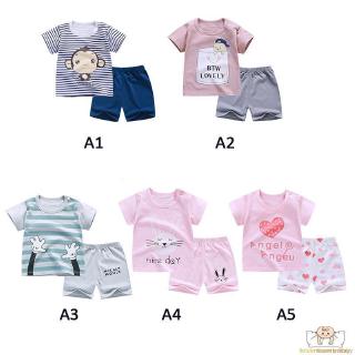 Set Quần Áo Mùa Hè Thời Trang Dành Cho Bé Trai Và Bé Gái