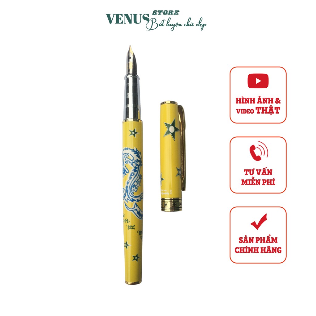 Bút Mài Thủ Công Graphy PL023_Bút Máy Luyện Chữ Đẹp Dành Cho Học Sinh Lớp 1