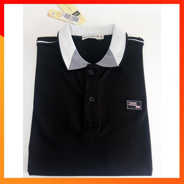 Áo Thun Nam 🌵FREESHIP – HÀNG CHẤT🌵 Cổ Bẻ Tay Ngắn Phối Bo Đính Logo, Thun Cá Sấu Poly 4 Chiều Cao Cấp | BigBuy360 - bigbuy360.vn