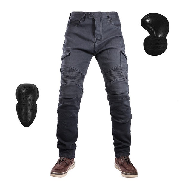 Quần Giáp Bảo Hộ Motor - Komine - Grey